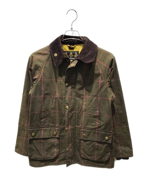 Barbour（バブアー）Barbour (バブアー) SL BEDALE WINDOW PANE CHECK　MWX0584OL71　代理店無し カーキ サイズ:36の古着・服飾アイテム