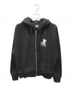 stussyステューシー）の古着「RAT ZIP HOODIE　1974840」｜ブラック