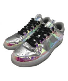 NIKE（ナイキ）の古着「ローカットスニーカー　Dunk Low Be True To Your DNA "Metallic Silver" FN8882-001」｜シルバー