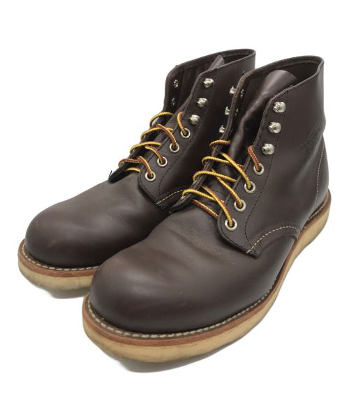 RED WING（レッドウィング）RED WING (レッドウィング) レースアップブーツ　8134 ブラウン サイズ:26.5の古着・服飾アイテム