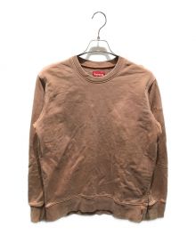 SUPREME（シュプリーム）の古着「Overdyed Crewneck　17SS」｜ブラウン