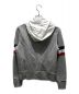 MONCLER GAMME BLEU (モンクレール ガム ブルー) 切替ジップパーカー　1139 18400480 80121 グレー サイズ:M：18000円