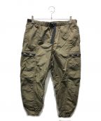 WTAPSダブルタップス）の古着「TRACKS TROUSERS NYLON TUSSAH　221BRDT-PTM02」｜オリーブ