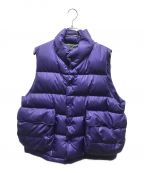 DAIWA PIER39ダイワ ピア39）の古着「TECH BACK PACKER DOWN VEST　BW-24022W」｜パープル