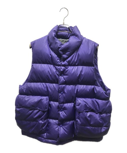 DAIWA PIER39（ダイワ ピア39）DAIWA PIER39 (ダイワ ピア39) TECH BACK PACKER DOWN VEST　BW-24022W パープル サイズ:Lの古着・服飾アイテム