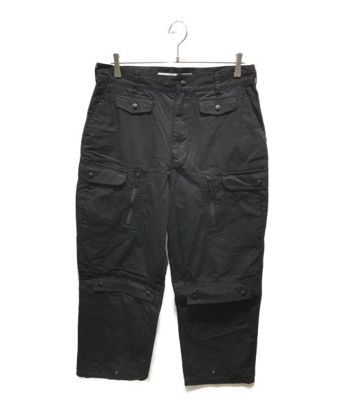 WHITE MOUNTAINEERING（ホワイトマウンテ二アニング）WHITE MOUNTAINEERING (ホワイトマウンテ二アニング) CARGO PANTS カーゴパンツ　WM2373401 ブラック サイズ:Mの古着・服飾アイテム