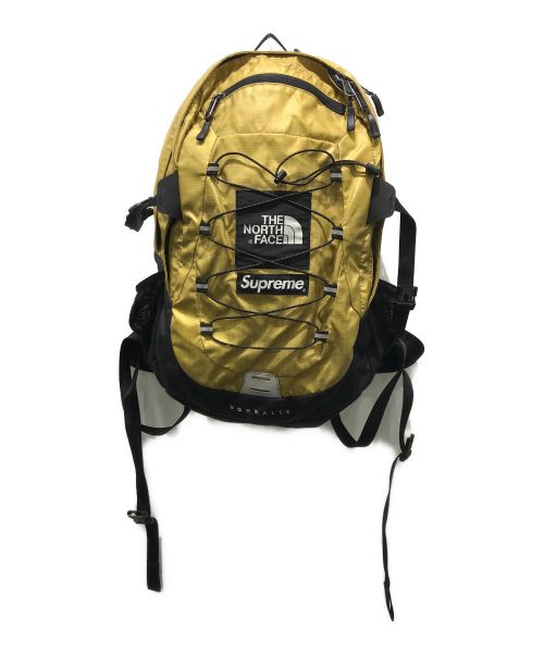 THE NORTH FACE（ザ ノース フェイス）THE NORTH FACE (ザ ノース フェイス) SUPREME (シュプリーム) Metallic Borealis Backpack　NF0A3KW1 イエローの古着・服飾アイテム