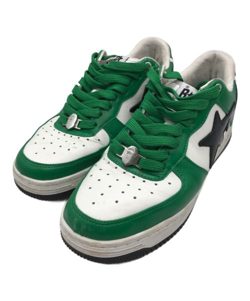 A BATHING APE（アベイシングエイプ）A BATHING APE (アベイシングエイプ) ローカットスニーカー　BAPE Men STA #3　0ZXSHM191303M グリーン サイズ:26の古着・服飾アイテム