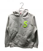 SUPREMEシュプリーム）の古着「S Logo Hooded Sweatshirt　19AW」｜グレー