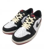 NIKEナイキ）の古着「ローカットスニーカー　Air Jordan 1 Retro Low OG CZ0790-106」｜ブラック×レッド