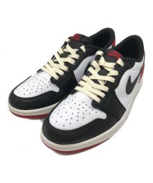 NIKE（ナイキ）の古着「ローカットスニーカー　Air Jordan 1 Retro Low OG CZ0790-106」｜ブラック×レッド