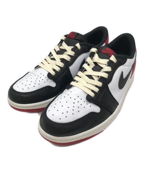 NIKE（ナイキ）NIKE (ナイキ) ローカットスニーカー　Air Jordan 1 Retro Low OG CZ0790-106 ブラック×レッド サイズ:27.5の古着・服飾アイテム