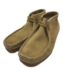 CLARKS（クラークス）の古着「ワラビーブーツ　261594387070」｜ベージュ