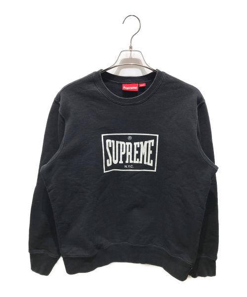 SUPREME（シュプリーム）SUPREME (シュプリーム) Warm Up Crewneck　19SS ブラック サイズ:Mの古着・服飾アイテム