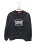 SUPREME（シュプリーム）の古着「Warm Up Crewneck　19SS」｜ブラック