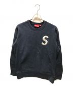 SUPREMEシュプリーム）の古着「S LOGO CREWNECK」｜ネイビー