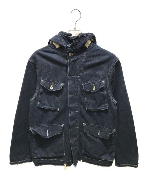 RRL（ダブルアールエル）RRL (ダブルアールエル) SURPLUS HOODED JACKET インディゴ サイズ:Mの古着・服飾アイテム