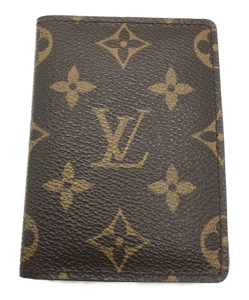 LOUIS VUITTON（ルイ ヴィトン）LOUIS VUITTON (ルイ ヴィトン) カードケース　M66541 モノグラム ポルト カルト・パス ヴェルティカル　CT2100 ブラウンの古着・服飾アイテム