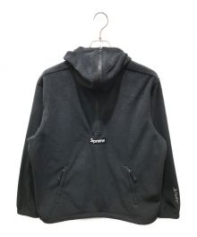 SUPREME（シュプリーム）の古着「Polartec Facemask Half Zip Hooded Sweatshirt　24FW」｜ブラック