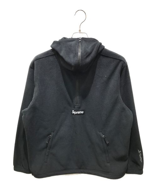 SUPREME（シュプリーム）Supreme (シュプリーム) Polartec Facemask Half Zip Hooded Sweatshirt　24FW ブラック サイズ:Mの古着・服飾アイテム