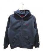 SUPREMEシュプリーム）の古着「WINDSTOPPER Zip Up Hooded Sweatshirt」｜ネイビー