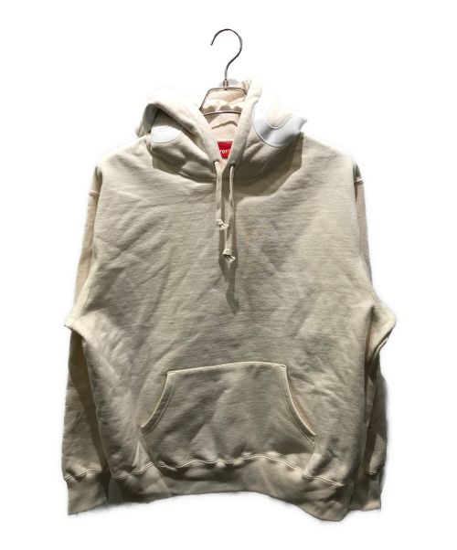 SUPREME（シュプリーム）Supreme (シュプリーム) Contrast Hooded Sweatshirt アイボリー サイズ:M 未使用品の古着・服飾アイテム