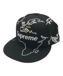 SUPREME（シュプリーム）の古着「Worldwide Box Logo New Era」｜ブラック