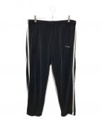 SUPREMEシュプリーム）の古着「studded velour track pant」｜ブラック