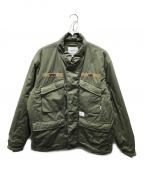 WTAPSダブルタップス）の古着「MC JACKET.COPO.TAFFETA　192WVDT-JKM04」｜カーキ