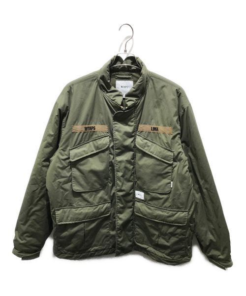 WTAPS（ダブルタップス）WTAPS (ダブルタップス) MC JACKET.COPO.TAFFETA　192WVDT-JKM04 カーキ サイズ:3の古着・服飾アイテム