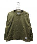 WTAPSダブルタップス）の古着「SMOCK LS COTTON TWILL」｜カーキ