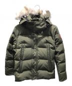 CANADA GOOSEカナダグース）の古着「WYNDHAM PARKA ダウンジャケット　3808M」｜オリーブ