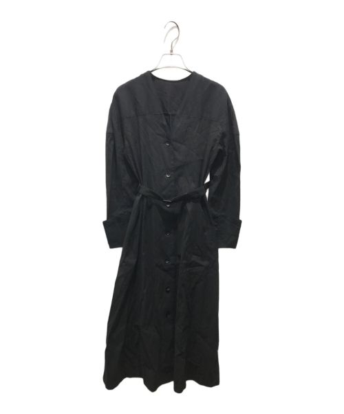 AKIRA NAKA（アキラナカ）AKIRA NAKA (アキラナカ) Sybil shirt dress ブラック サイズ:1の古着・服飾アイテム