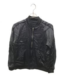 MARKA（マーカ）の古着「EMBROIDERED SOUVENIR JACKET　M-16A-04BL11C」｜ブラック