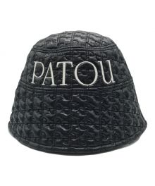 patou（パトゥ）の古着「バケットハット　AC02701589948」｜ブラック