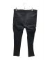 LLERU (ルーラ) Wax Cargo Denim ブラック サイズ:W32：15000円