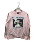 SUPREME×Hysteric Glamourシュプリーム×ヒステリックグラマー）の古着「スウェット」｜ピンク