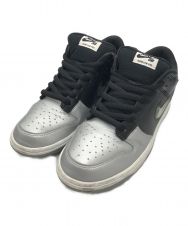 NIKE SB (ナイキエスビー) SUPREME (シュプリーム) ローカットスニーカー　CK3480-001 シルバー×ブラック サイズ:27.5