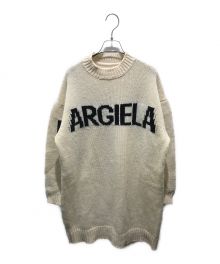 MM6 Maison Margiela（エムエムシックス メゾンマルジェラ）の古着「ニットワンピース　M60189」｜ホワイト