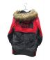 THE NORTH FACE (ザ ノース フェイス) JUNYA WATANABE MAN (ジュンヤワタナベマン) DUFFLE BAG再構築ツイードコート　WT-J107　AD2017 17FW グレー×レッド サイズ:XS：60000円