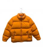 stussyステューシー）の古着「DOWN PUFFER NYLON　115711」｜オレンジ