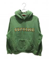 SUPREME (シュプリーム) Collegiate Acronym Hooded Sweatshirt　 24AW グリーン サイズ:L