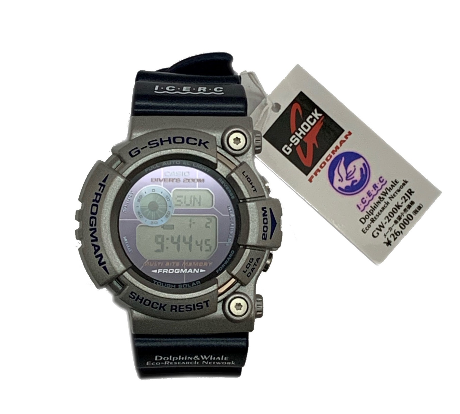 数量限定アウトレット最安価格 G-SHOCK FROGMAN I·C·E·R·C GW-200K