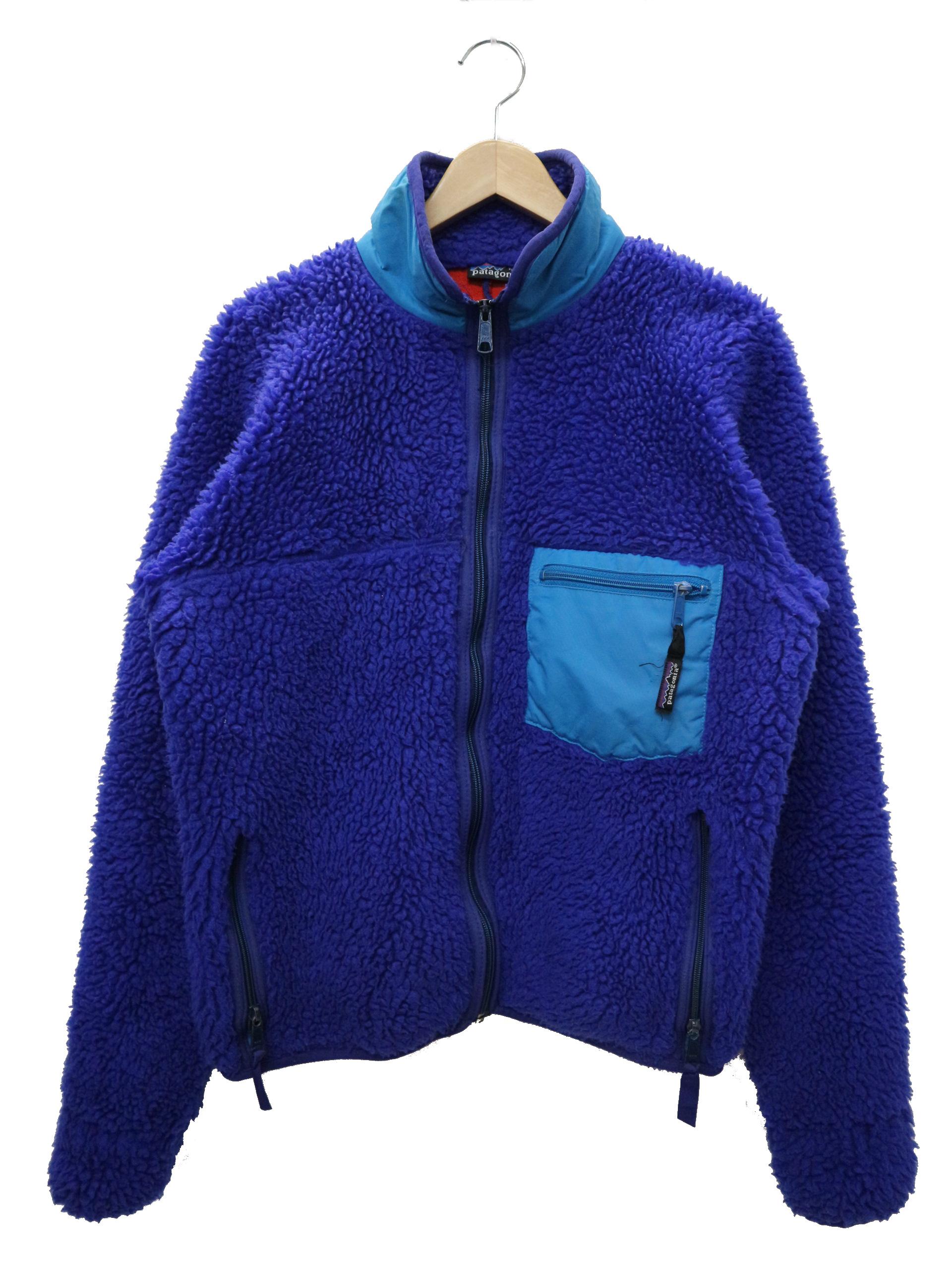 中古 古着通販 Patagonia パタゴニア レトロパイルフリースジャケット コバルト サイズ M 年初期モデル Ykkブルージップ カナダ製 ブランド 古着通販 トレファク公式 Trefac Fashion