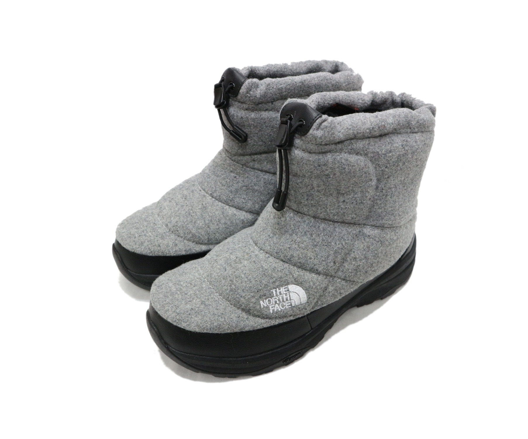 中古 古着通販 The North Face ザノースフェイス ヌプシブーティ グレー サイズ 27 未使用品 Nf Nuptse Bootie Wool Iv Short ブランド 古着通販 トレファク公式 Trefac Fashion