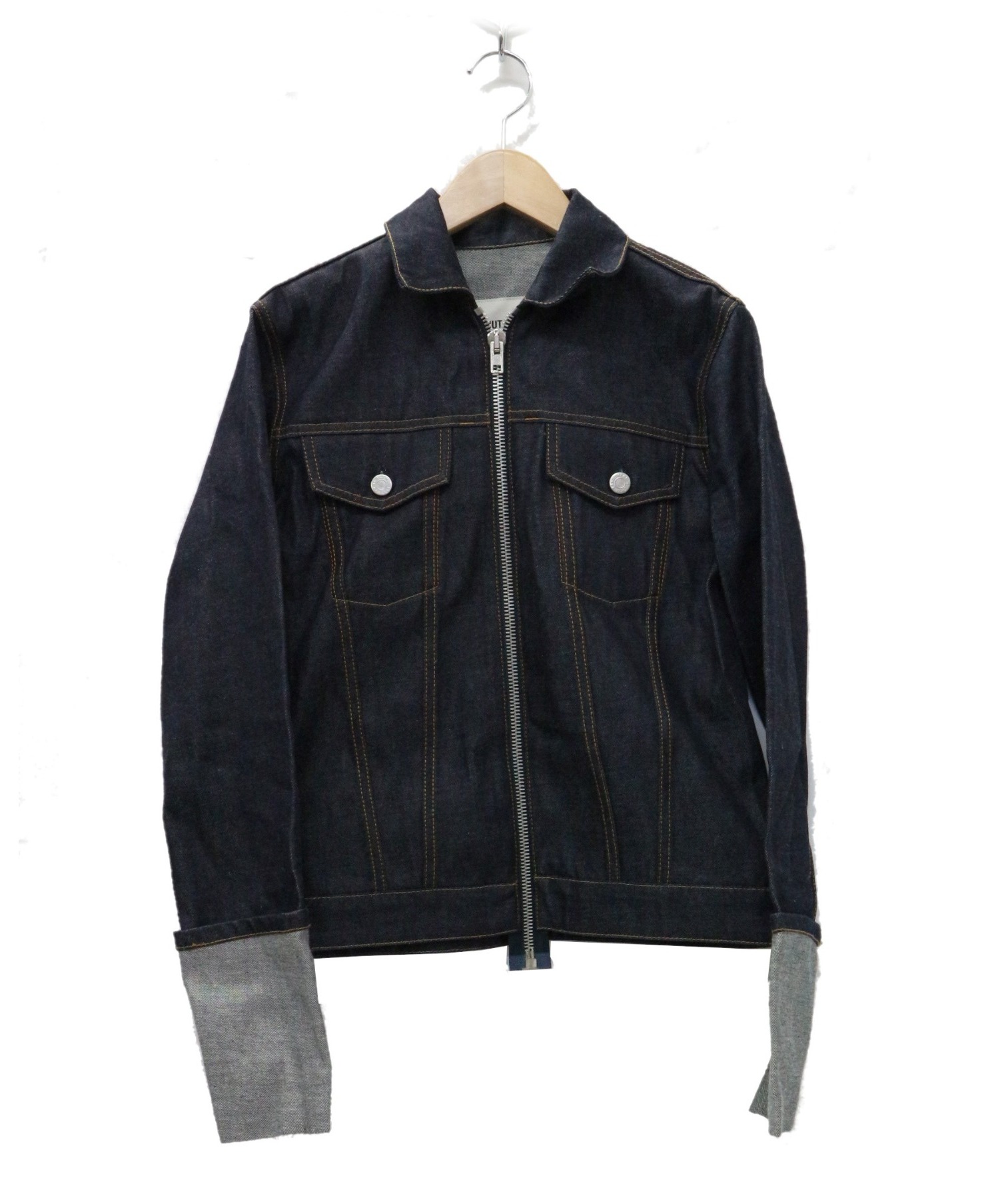 中古 古着通販 Helmut Lang ヘルムートラング Zip Denim デニムジャケットジャケット インディゴ サイズ S 19ss ブランド 古着通販 トレファク公式 Trefac Fashion