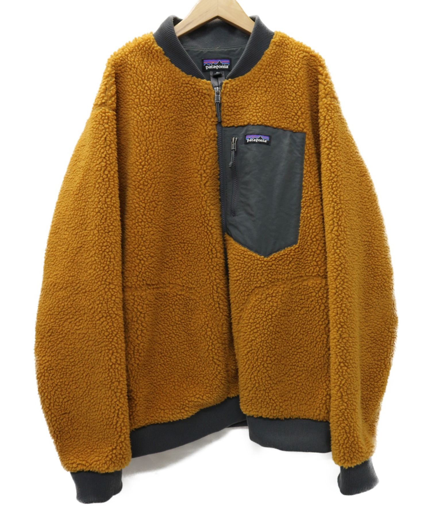 中古 古着通販 Patagonia パタゴニア Retro X Bomber フリースジャケット ブラウン サイズ Xl 2fa19 19aw レトロx ボマー ジャケット ブランド 古着通販 トレファク公式 Trefac Fashion