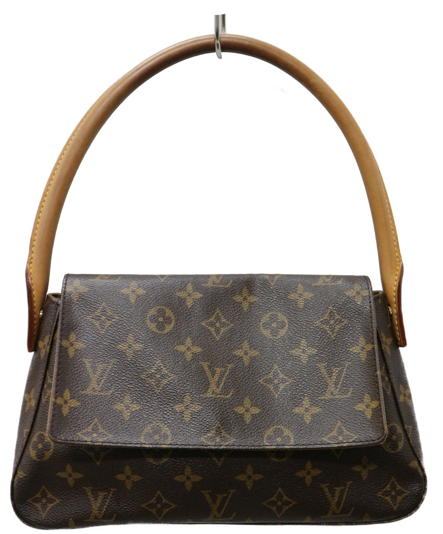 中古 古着通販 Louis Vuitton ルイヴィトン モノグラムミニルーピング ハンドバッグ ブラウン モノグラム M Mi0061 ブランド 古着通販 トレファク公式 Trefac Fashion