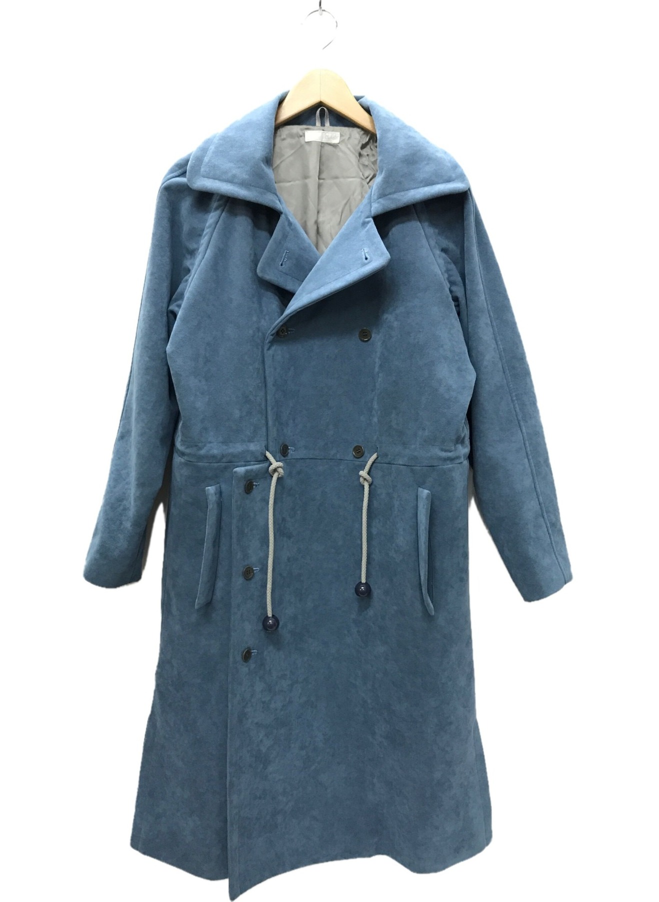 CLASS (クラス) HORIZONTALITY ULTRA SUEDE COAT ブルー サイズ:1