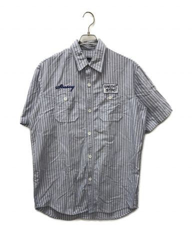 [中古]stussy(ステューシー)のメンズ トップス ワッペンストライプワークシャツ